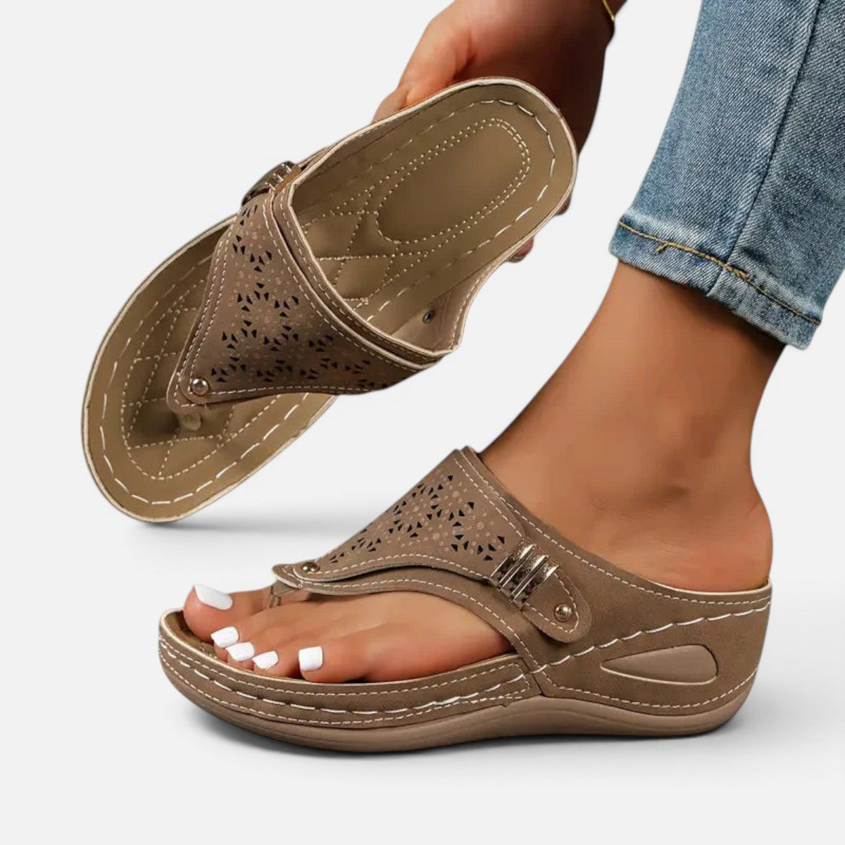 Duvrier | Women's Orthopaedic Beach Sandals