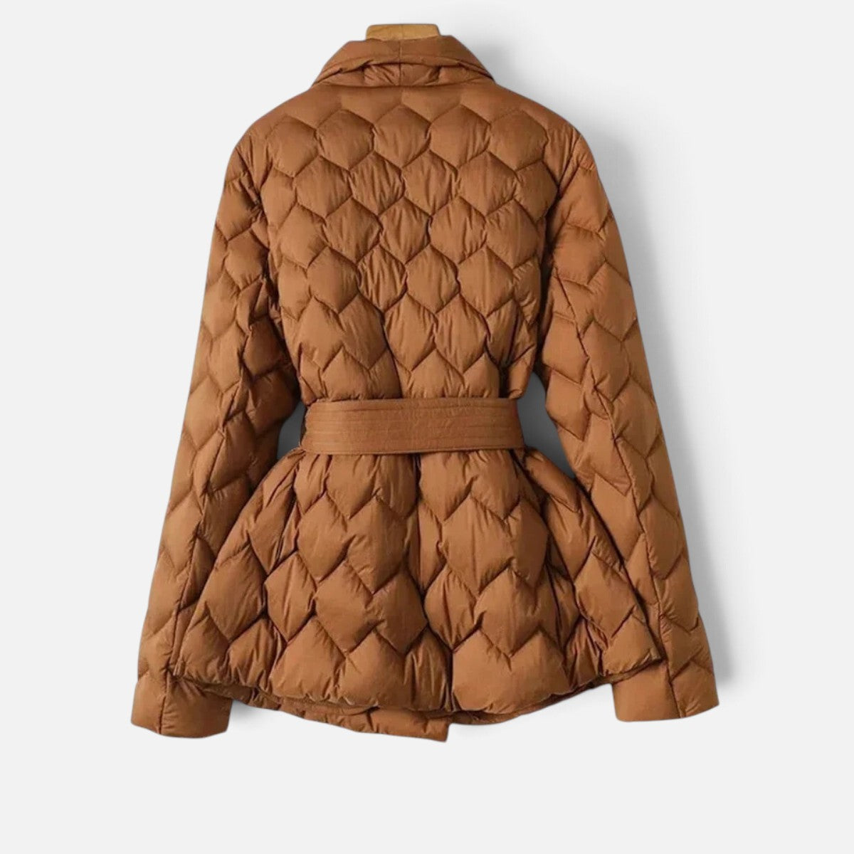 Duvrier | Women's Quilted Belted Jacket