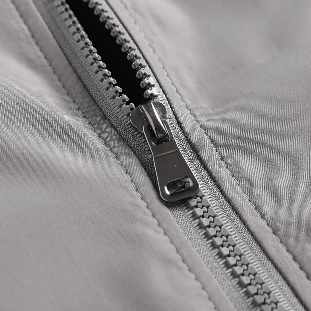Duvrier | Men’s Zip-Up Tin Bomber Jacket - Casual Everyday Wear