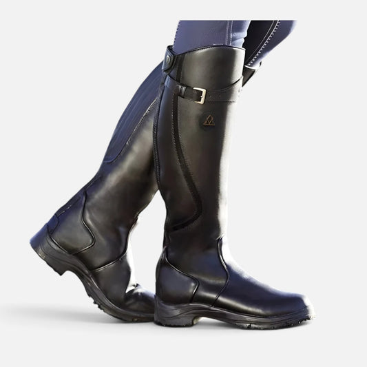 Duvrier | Women's Orthopaedic Leather Buckle Boots