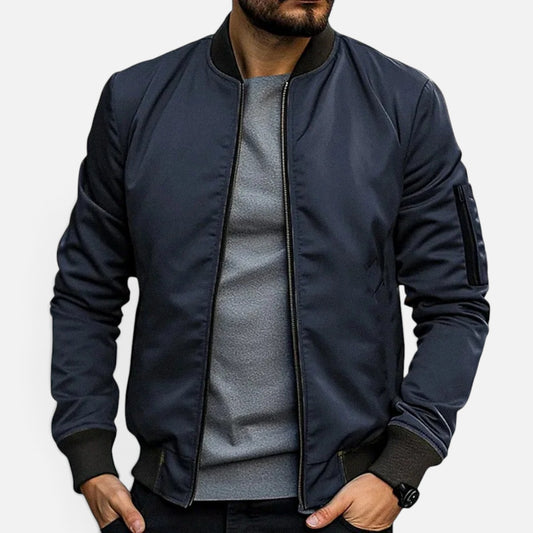 Duvrier | Men's Classic Bomber Jacket
