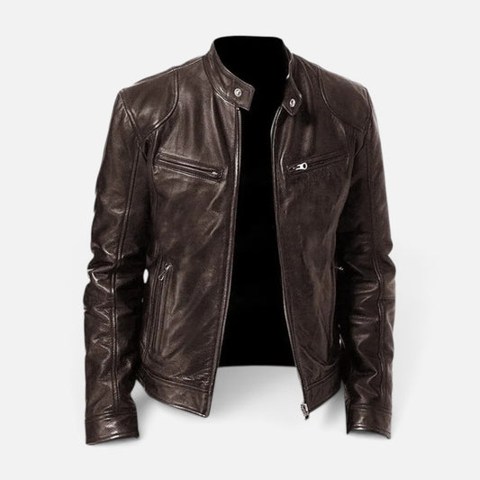 Duvrier | Men's Elegant Leather Jacket