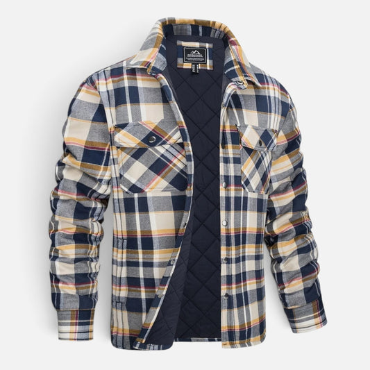 Duvrier | Men's Checked Flannel Jacket