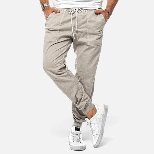 Duvrier | Men's Slim-Fit Jogger Trousers