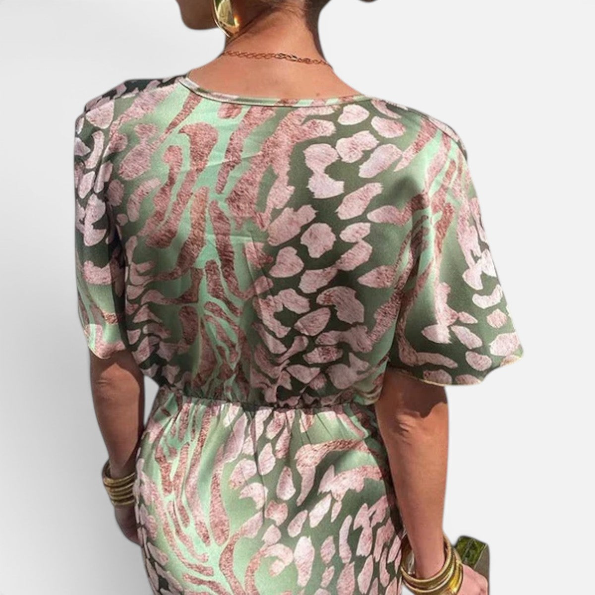 Duvrier | Women's Wedding Guest Wrap Maxi Dress