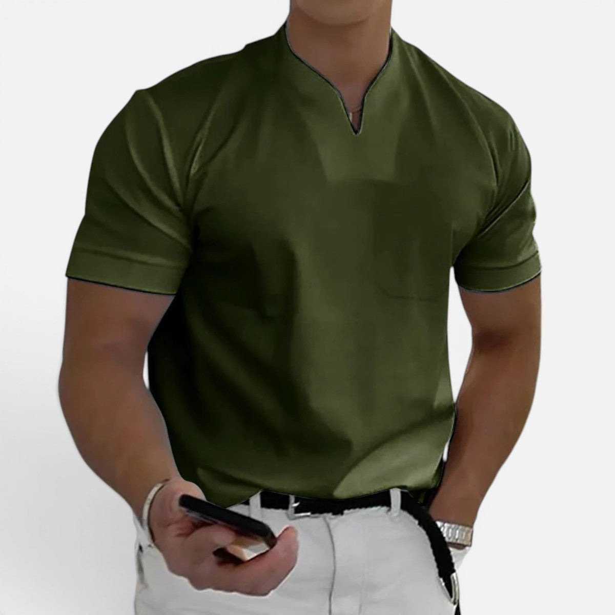 Duvrier | Men's Elegant Casual Polo Shirt