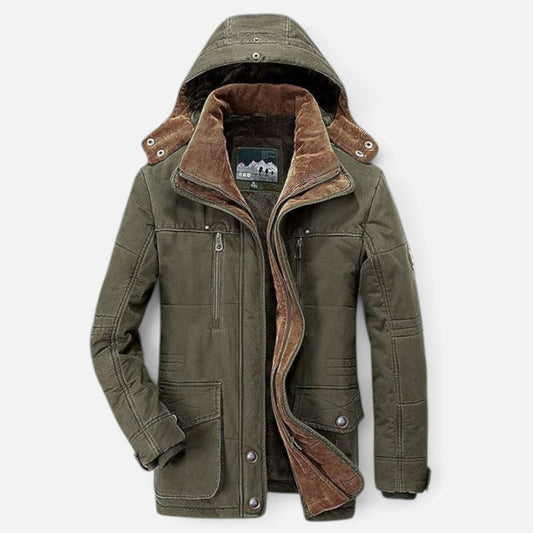 Duvrier | Men's Hooded Winter Jacket