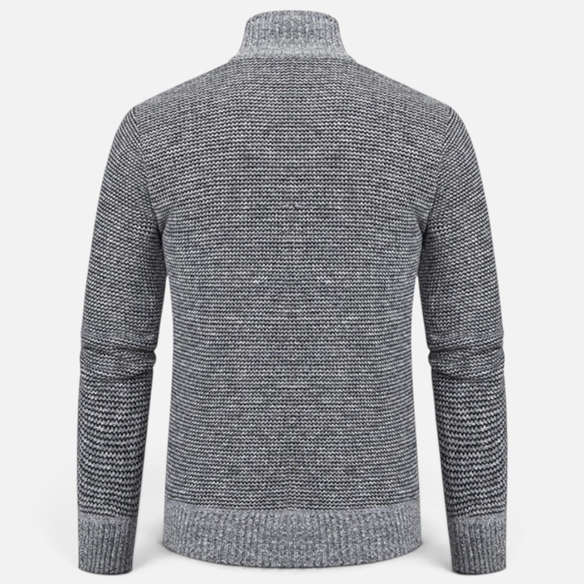 Duvrier | Men's Knitted Zip Up Cardigan