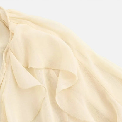 Duvrier | Women’s Elegant Chiffon blouse - Lightweight Daily Wear