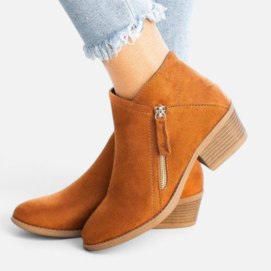 Duvrier | Women's Orthopaedic Leather Ankle Boots