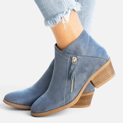 Duvrier | Women's Orthopaedic Leather Ankle Boots