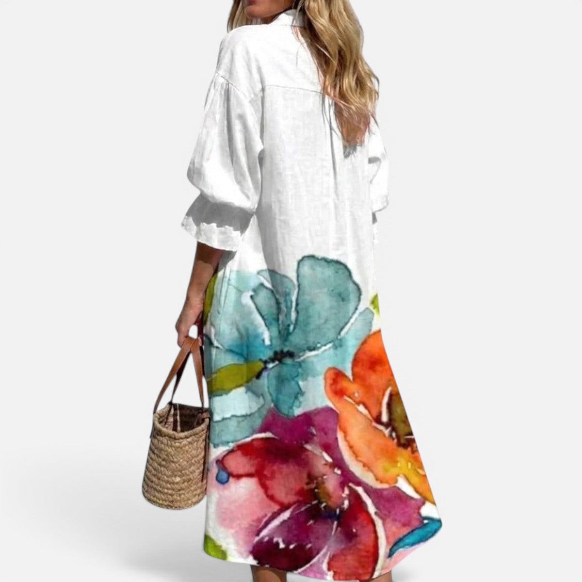Duvrier | Women's Elegant Boho Maxi Dress