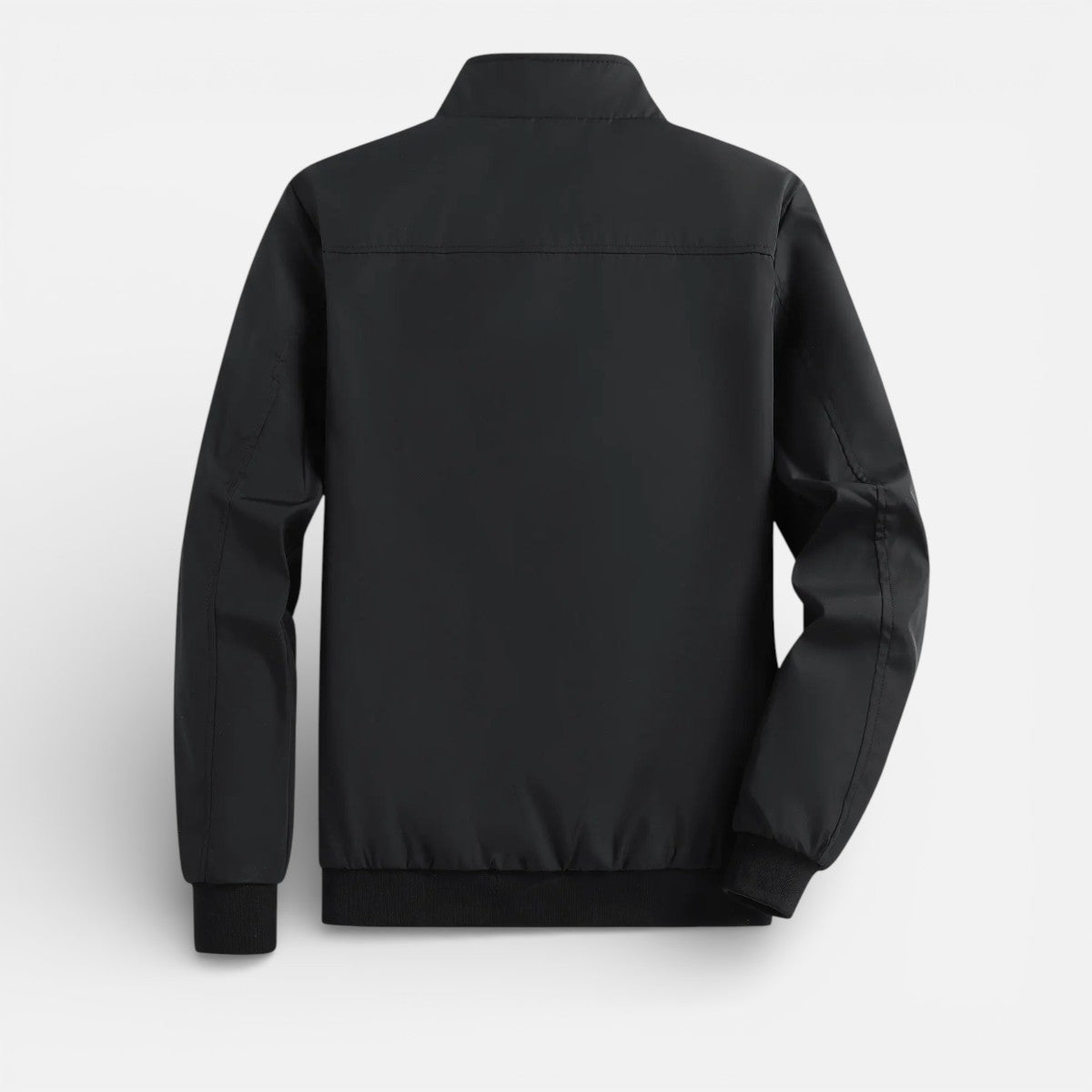 Duvrier | Men’s Zip-Up Tin Bomber Jacket - Casual Everyday Wear