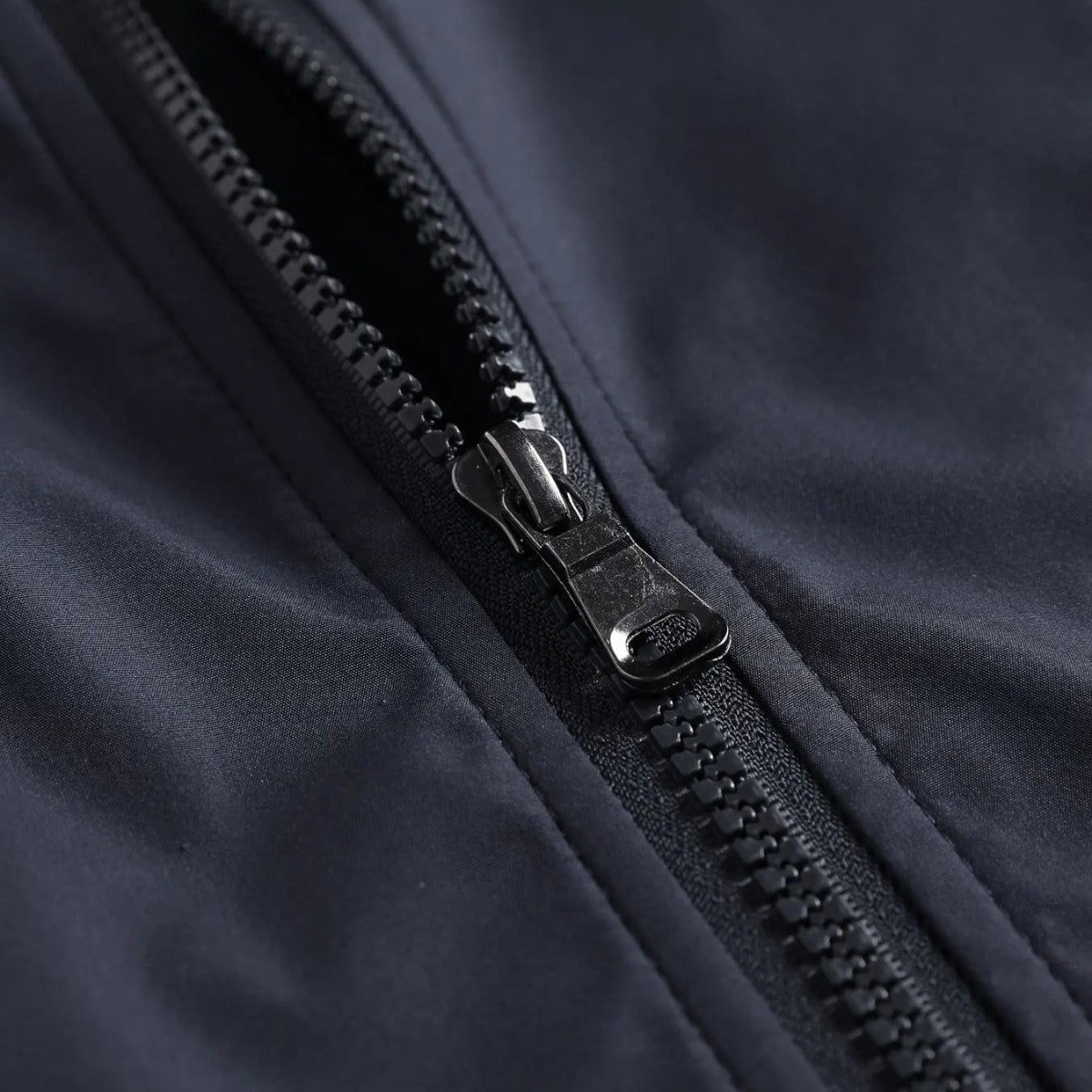 Duvrier | Men’s Zip-Up Tin Bomber Jacket - Casual Everyday Wear