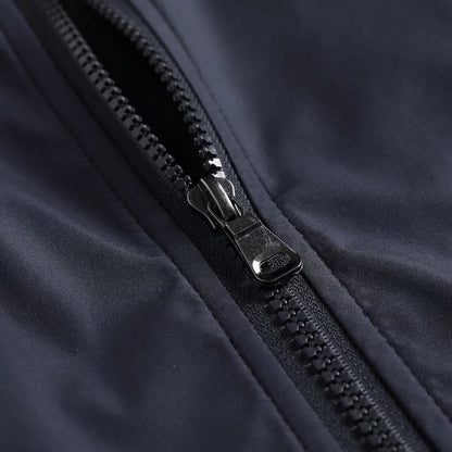 Duvrier | Men’s Zip-Up Tin Bomber Jacket - Casual Everyday Wear
