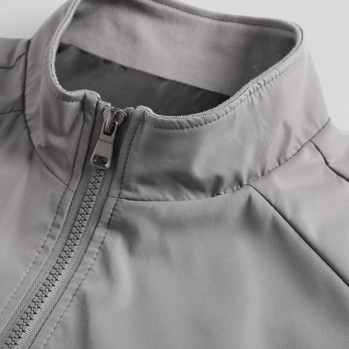 Duvrier | Men’s Zip-Up Tin Bomber Jacket - Casual Everyday Wear