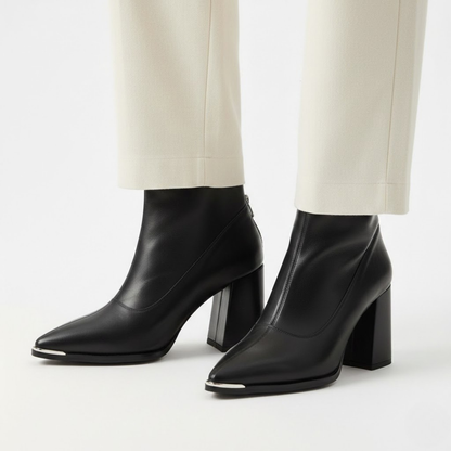 Duvrier | Women’s Leather Chelsea Boots – Comfortable Everyday Wear