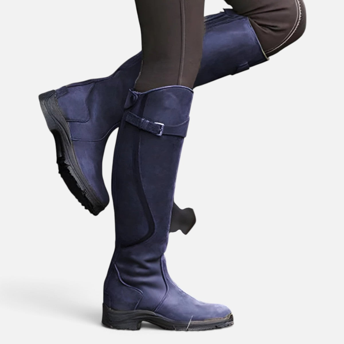 Duvrier | Women's Orthopaedic Leather Buckle Boots