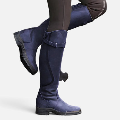 Duvrier | Women's Orthopaedic Leather Buckle Boots