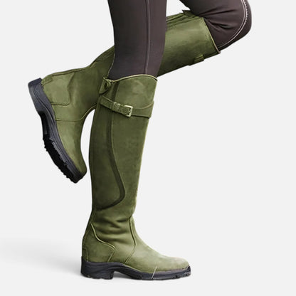 Duvrier | Women's Orthopaedic Leather Buckle Boots