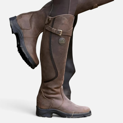 Duvrier | Women's Orthopaedic Leather Buckle Boots