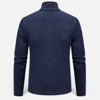 Duvrier | Men's Full-Zip Cardigan Sweater