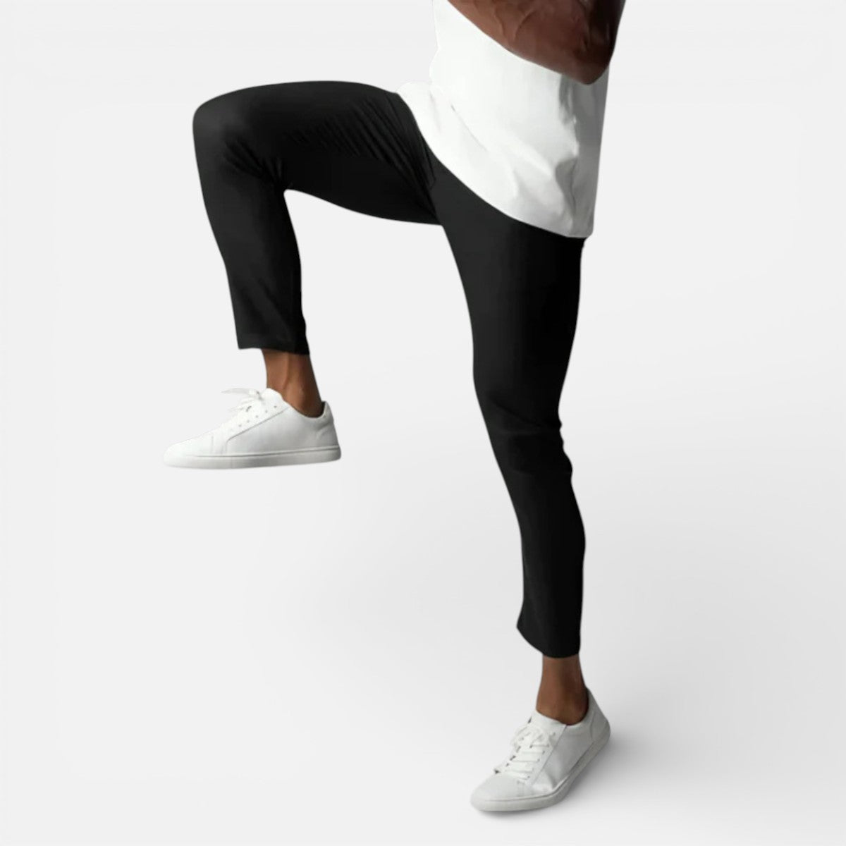 Duvrier | Men’s Slim Fit Stretch Chino Trousers - Smart Casual Wear
