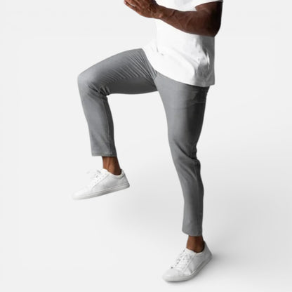 Duvrier | Men’s Slim Fit Stretch Chino Trousers - Smart Casual Wear