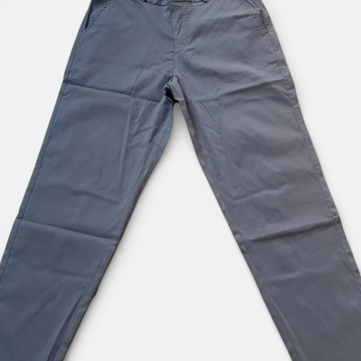 Duvrier | Men’s Slim Fit Stretch Chino Trousers - Smart Casual Wear