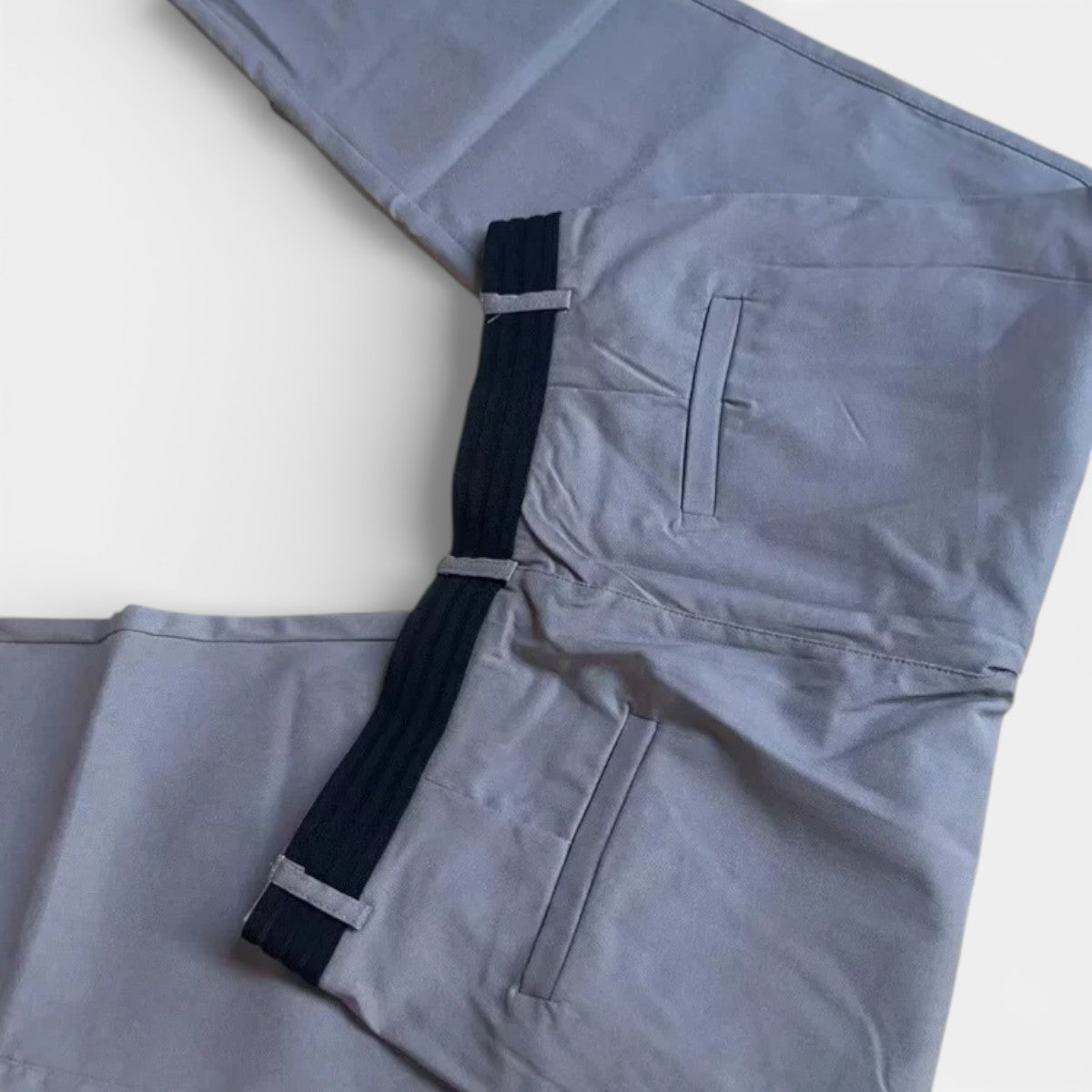 Duvrier | Men’s Slim Fit Stretch Chino Trousers - Smart Casual Wear