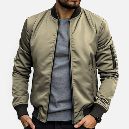 Duvrier | Men's Classic Bomber Jacket