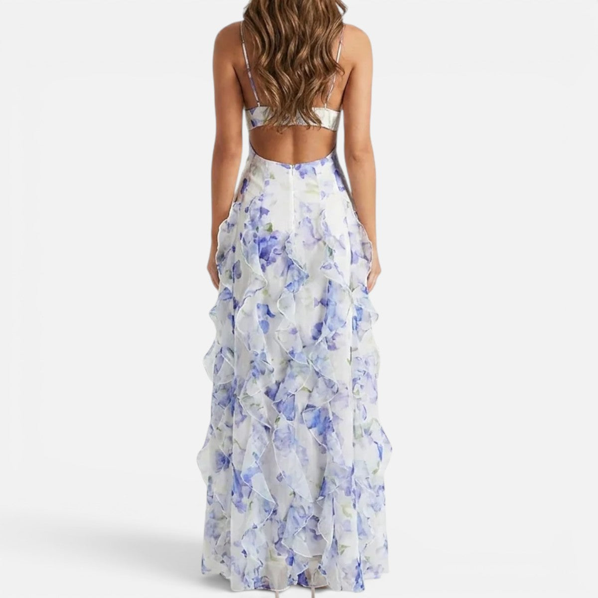 Duvrier | Women’s Maxi Dress – Corset Dress for Holiday Outfits