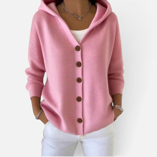 Duvrier | Women's Cotton Cardigan with Long Sleeves