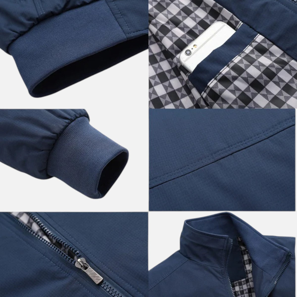 Duvrier | Men’s Classic Harrington Jacket - Lightweight Bomber
