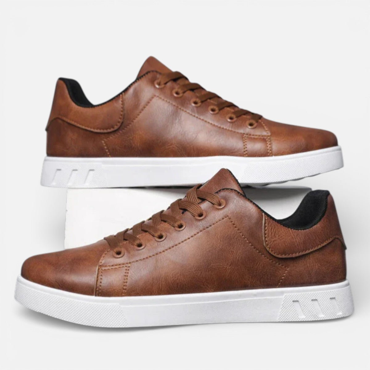 Duvrier l Men’s Leather Sneakers - Durable Everyday Comfort