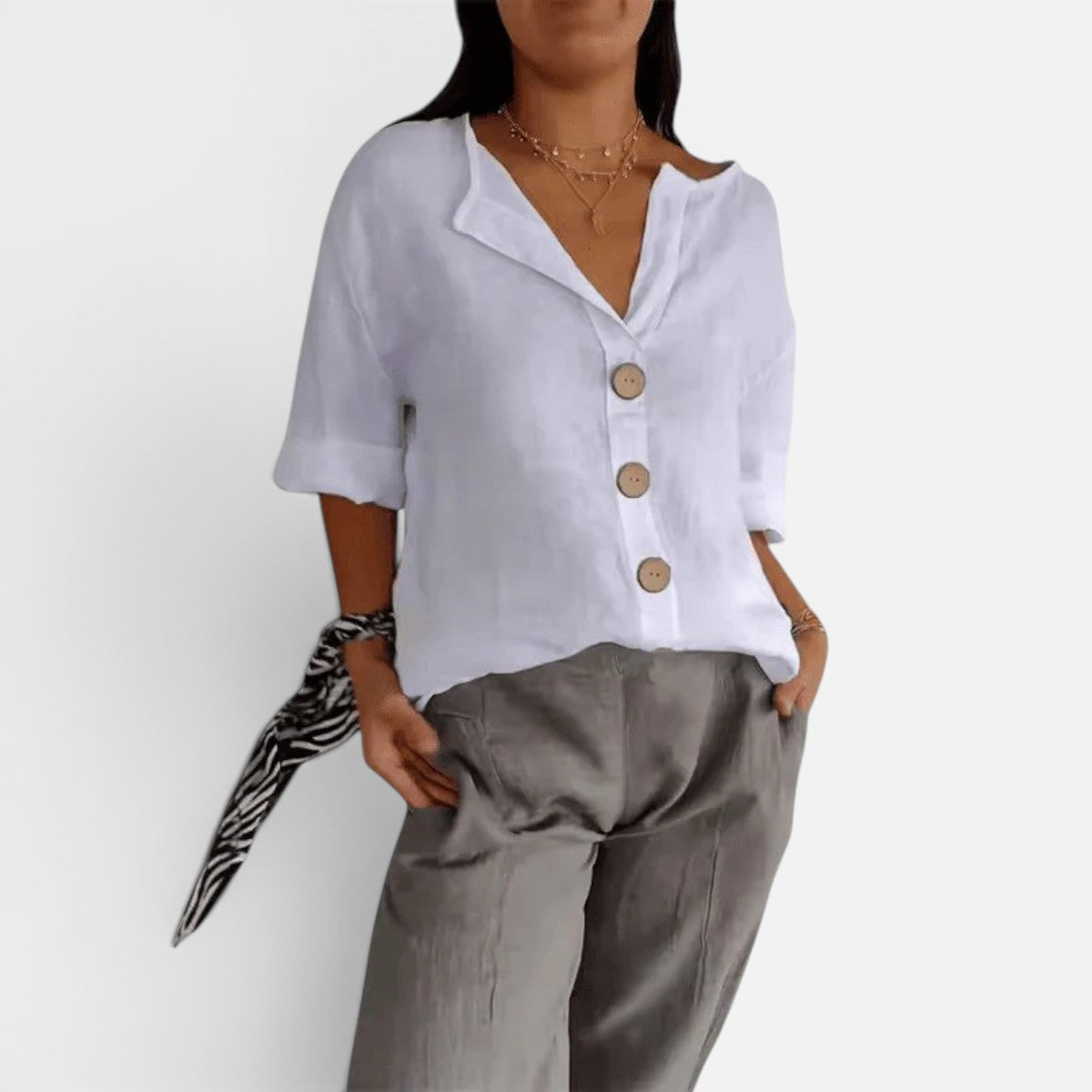 Duvrier | Women's Elegant Breathable Blouse