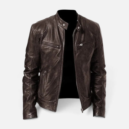 Duvrier | Men's Elegant Leather Jacket