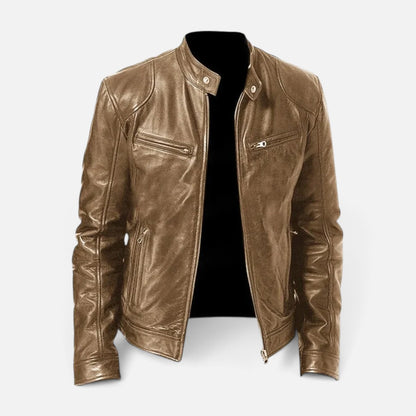 Duvrier | Men's Elegant Leather Jacket