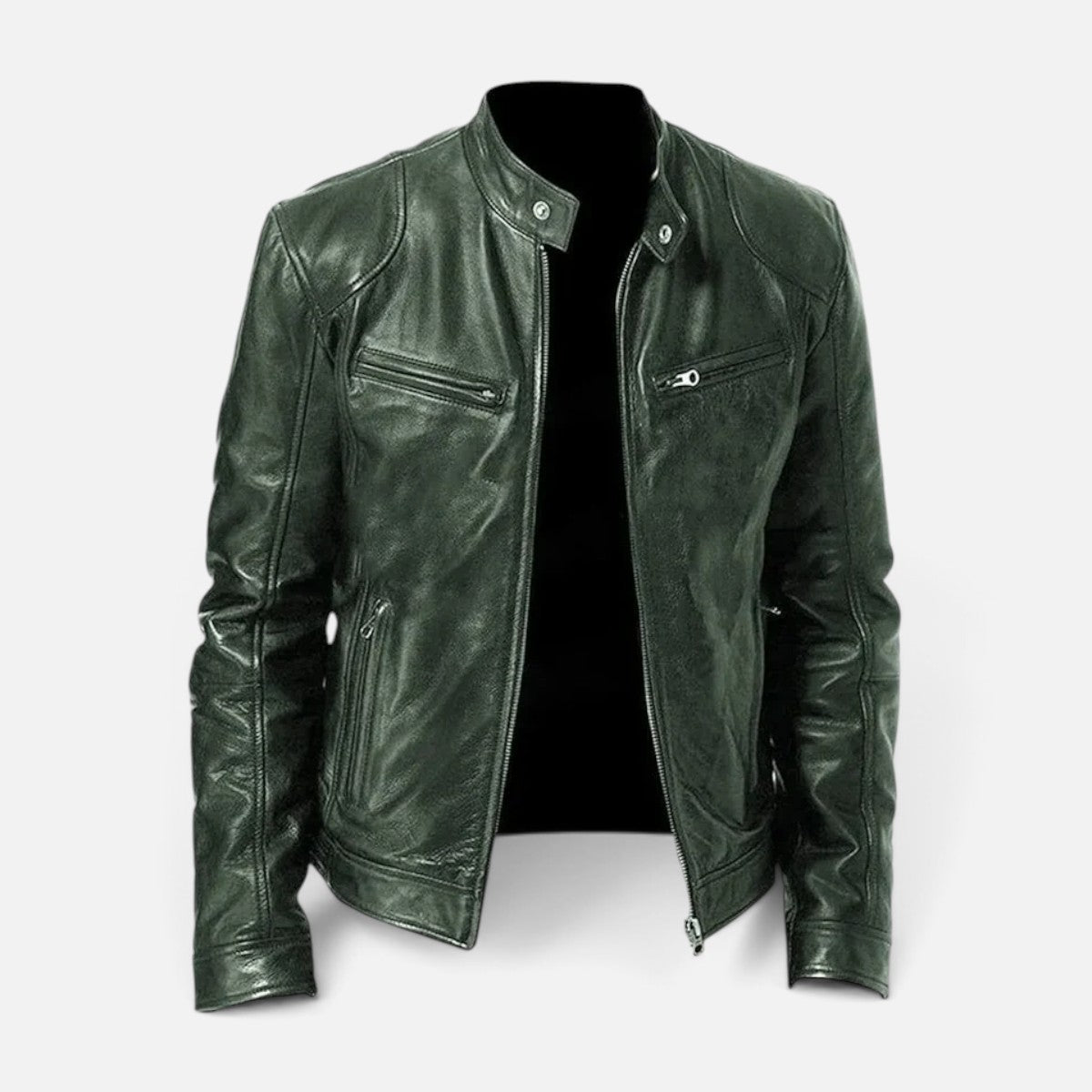 Duvrier | Men's Elegant Leather Jacket
