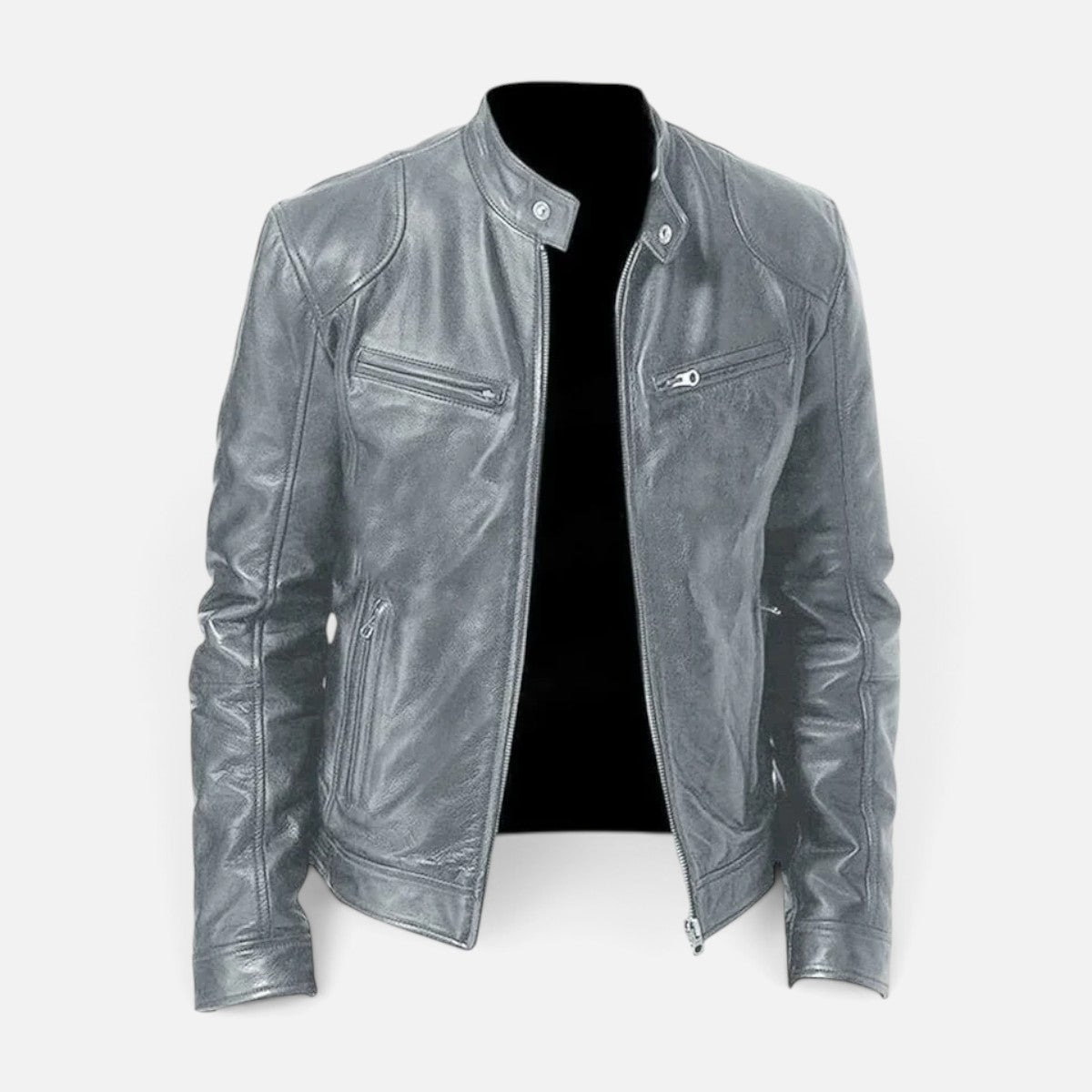 Duvrier | Men's Elegant Leather Jacket