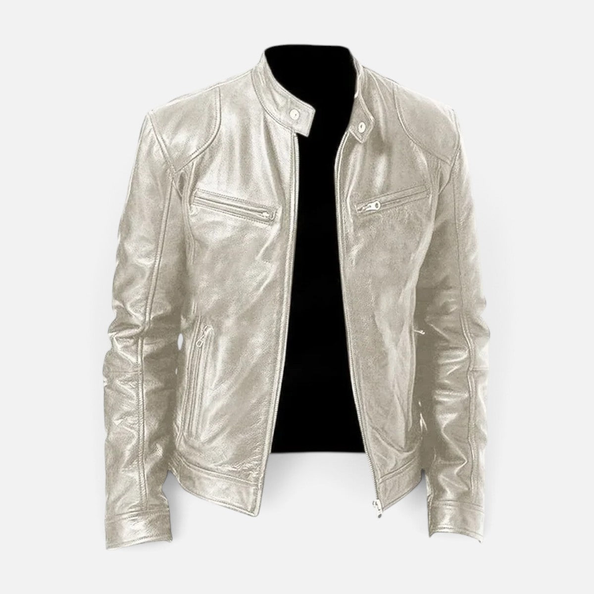 Duvrier | Men's Elegant Leather Jacket