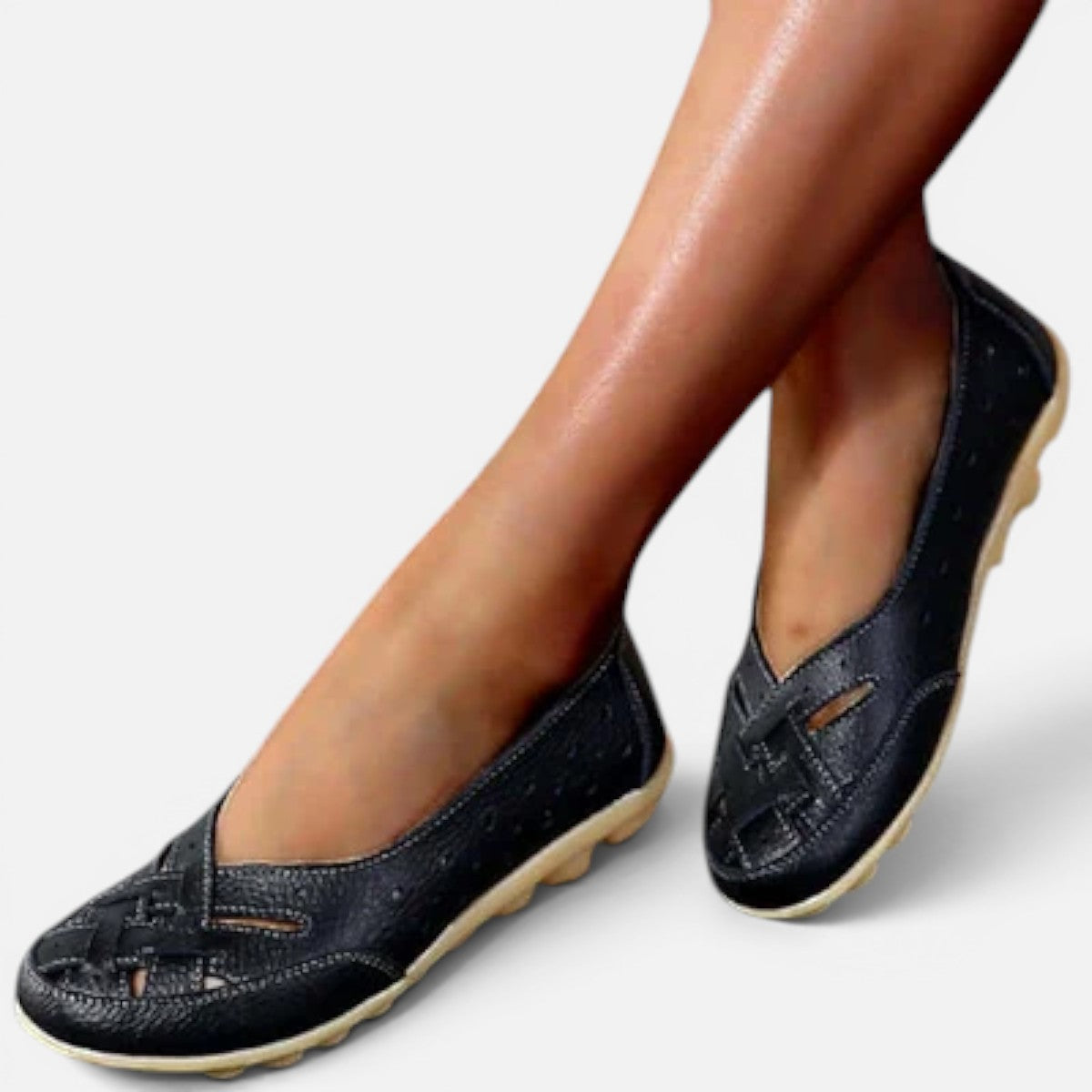 Duvrier | Women's Elegant Breathable Orthopaedic Slip-On Shoes - Sandals