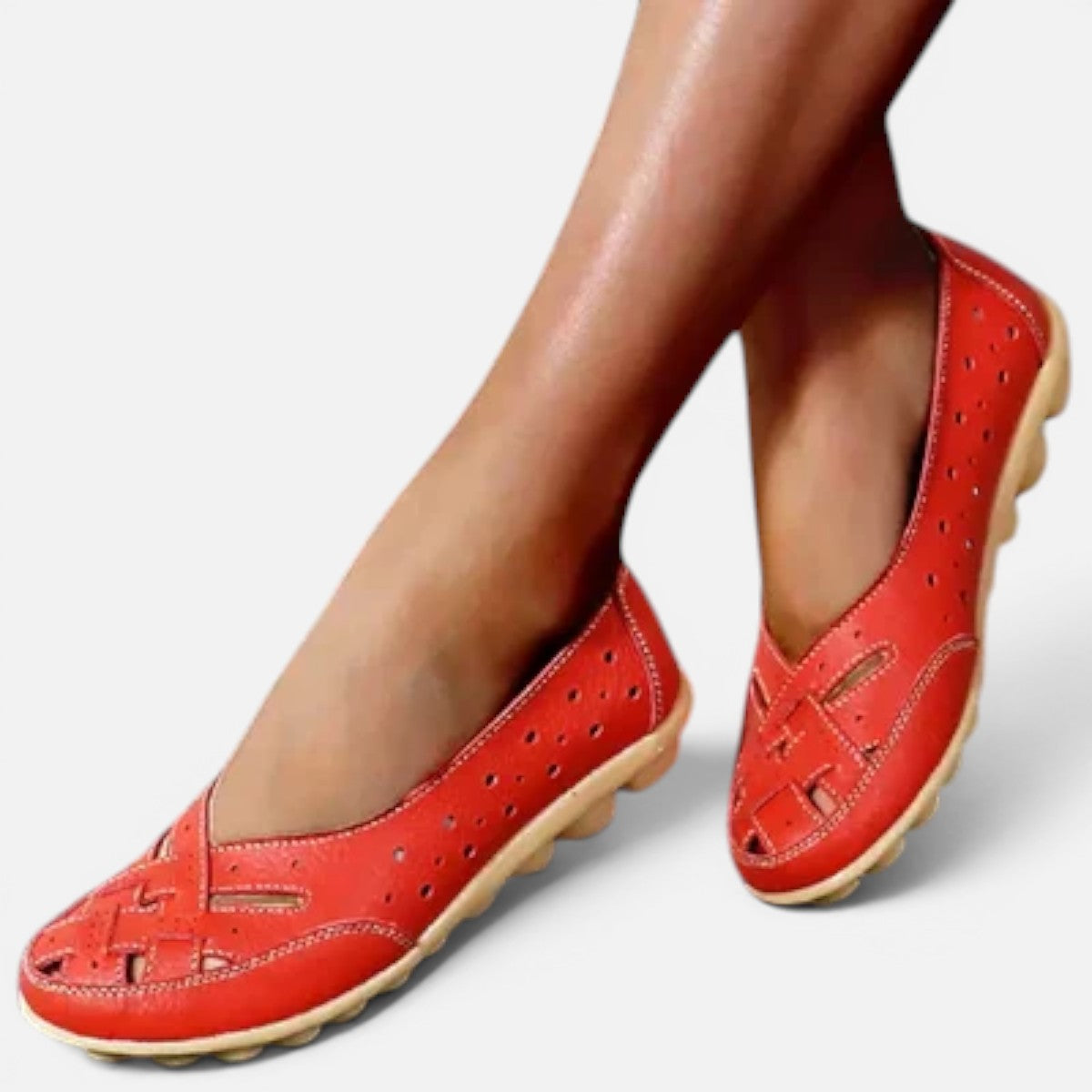 Duvrier | Women's Elegant Breathable Orthopaedic Slip-On Shoes - Sandals