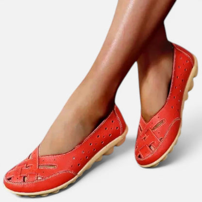 Duvrier | Women's Elegant Breathable Orthopaedic Slip-On Shoes - Sandals