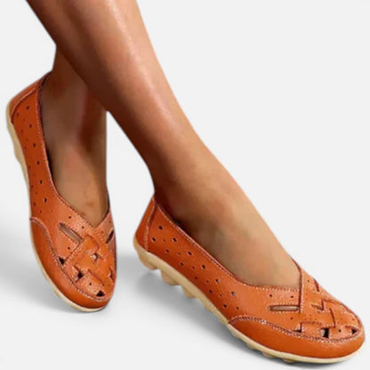 Duvrier | Women's Elegant Breathable Orthopaedic Slip-On Shoes - Sandals