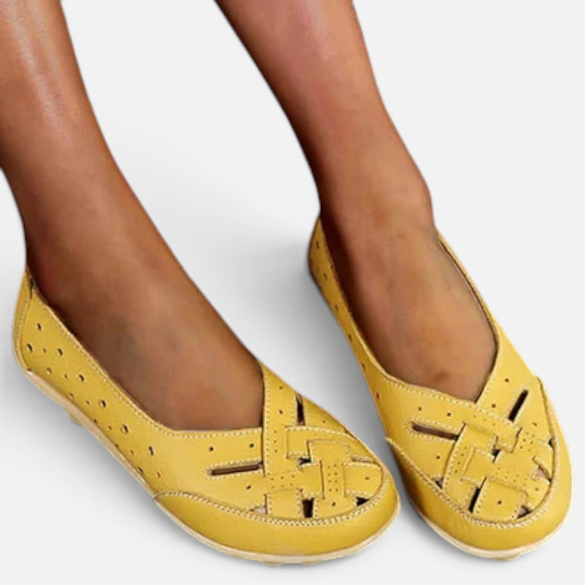 Duvrier | Women's Elegant Breathable Orthopaedic Slip-On Shoes - Sandals
