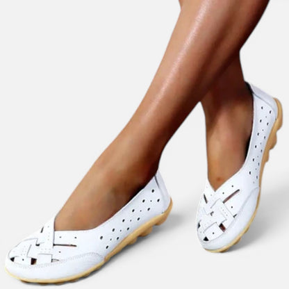 Duvrier | Women's Elegant Breathable Orthopaedic Slip-On Shoes - Sandals