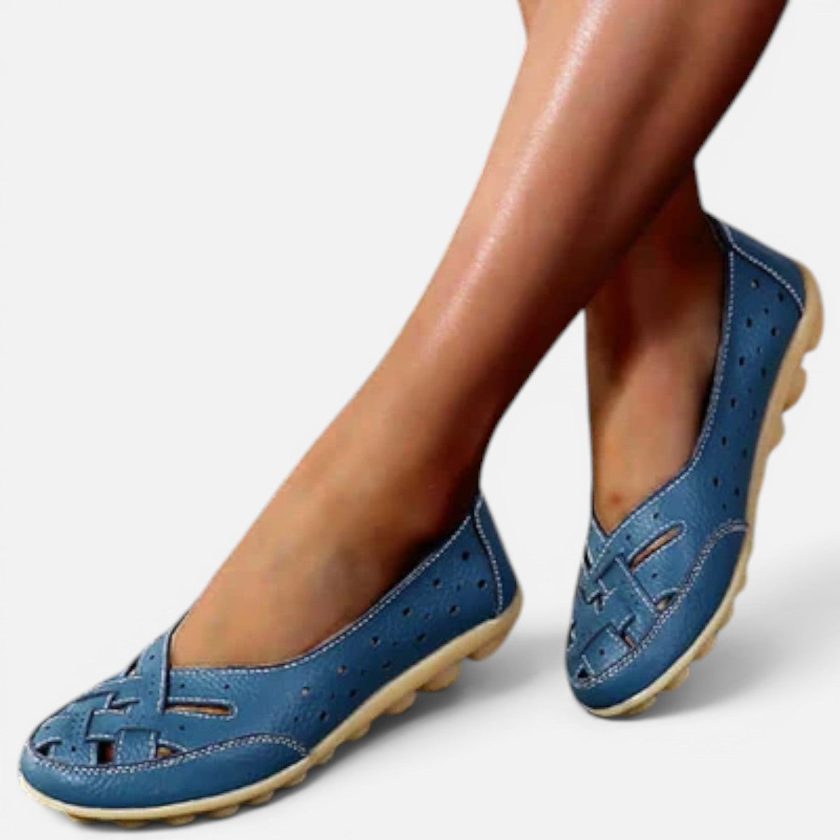 Duvrier | Women's Elegant Breathable Orthopaedic Slip-On Shoes - Sandals