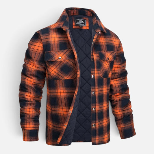 Duvrier | Men's Checked Flannel Jacket