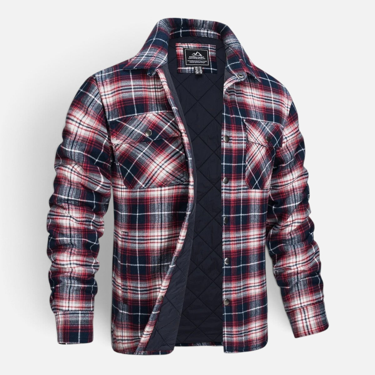 Duvrier | Men's Checked Flannel Jacket